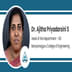 Narayanaguru College of Engineering, Kanyakumari, Head of the Department - EEE:  Dr. Ajitha Priyadarsini S Interview